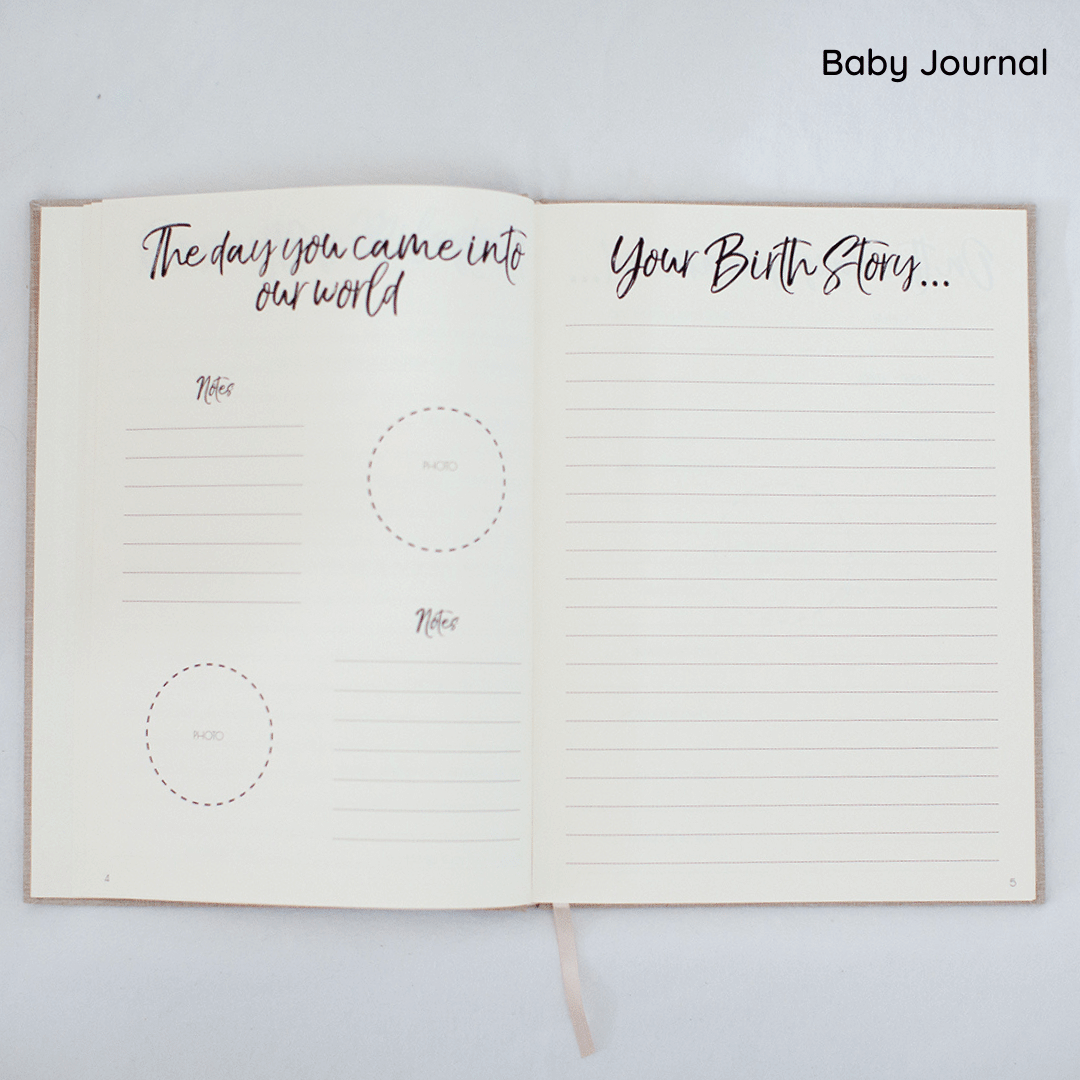 Pregnancy Journal & Baby Journal Bundle