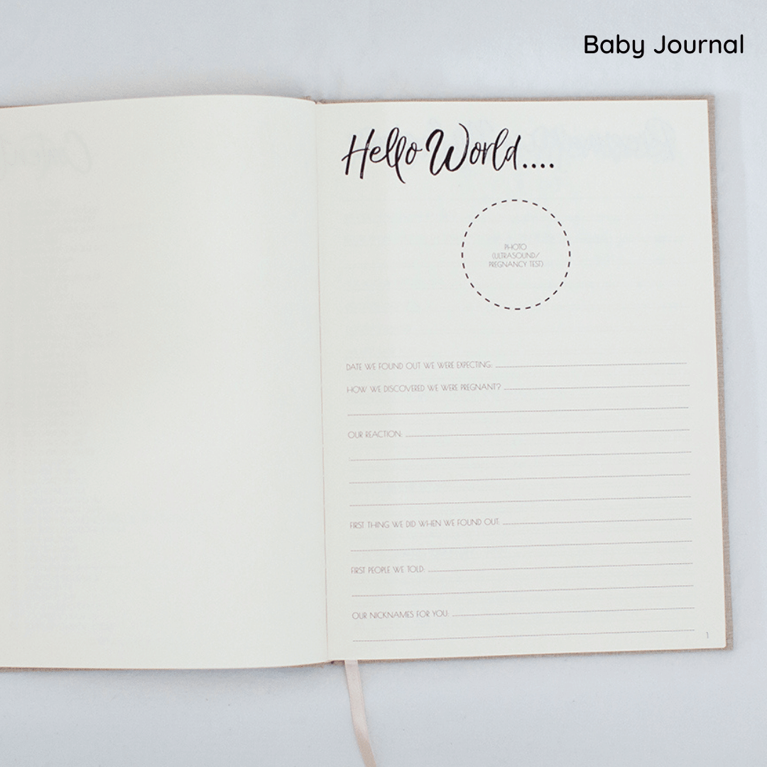 Pregnancy Journal & Baby Journal Bundle