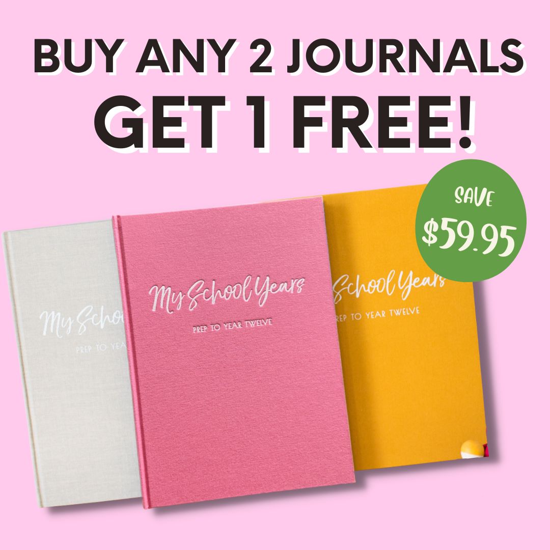 Buy Any 2 Journals Get 1 Free! (Plus a FREE GIFT - Mum's Story Journal RRP $44.95)